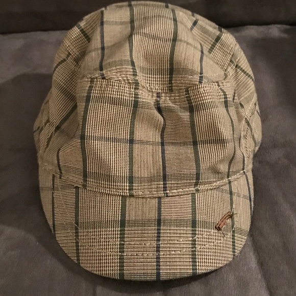 Plaid Fitted Hat - Picture 1 of 8